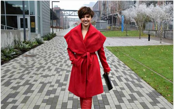 24 Gorgeous Red Coat Outfits To Recreate